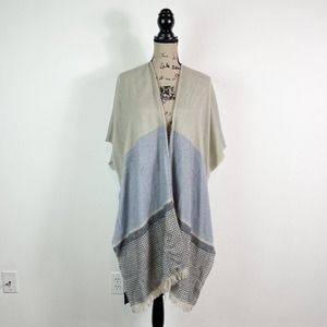 Do Everything in Love NWT Beige Open Front Long Cardigan Size OS